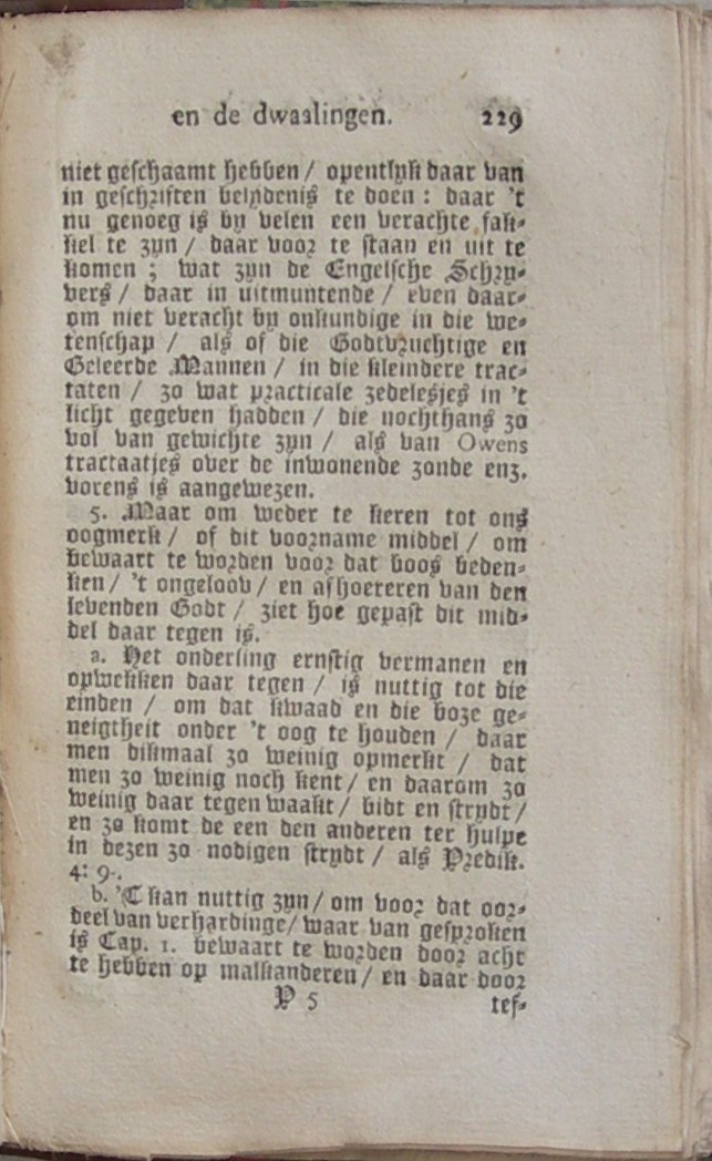 De Natuir en Kracht van 't Ongeloof, en deszelfs verborgene werkingen in 't hart, als de bron van alle kwaat, In eenige byzondere stukken geopent; Beneffens De Vermanings-picht der gelovige onderling, nopens dat kwaad, In eenige byzonderheden vertoont uit Hebr. 3. Het eerste deel over vers 12. Het tweede deel over vers 13. - Afbeelding 13