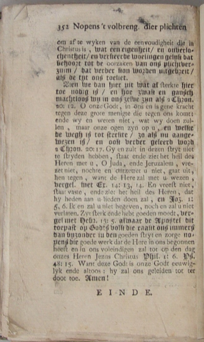 De Natuir en Kracht van 't Ongeloof, en deszelfs verborgene werkingen in 't hart, als de bron van alle kwaat, In eenige byzondere stukken geopent; Beneffens De Vermanings-picht der gelovige onderling, nopens dat kwaad, In eenige byzonderheden vertoont uit Hebr. 3. Het eerste deel over vers 12. Het tweede deel over vers 13. - Afbeelding 14