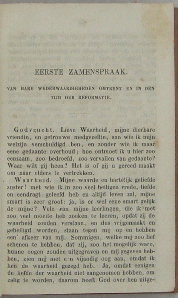Sions worstelingen of Historische Zamenspraken over de verscheidene en zeer bittere wederwaardigheden van Christus' Kerk met openbare en verborgen vijanden. I. De Reformatie. II. Ten tijde der Remonstranten. III. In deze onze dagen. Nieuwe goedkope uitgave. Met voorwoord van Ds. A.F. Kok, predikant bij de Christelijk Afgescheiden Gemeente te Zierikzee. - Afbeelding 4