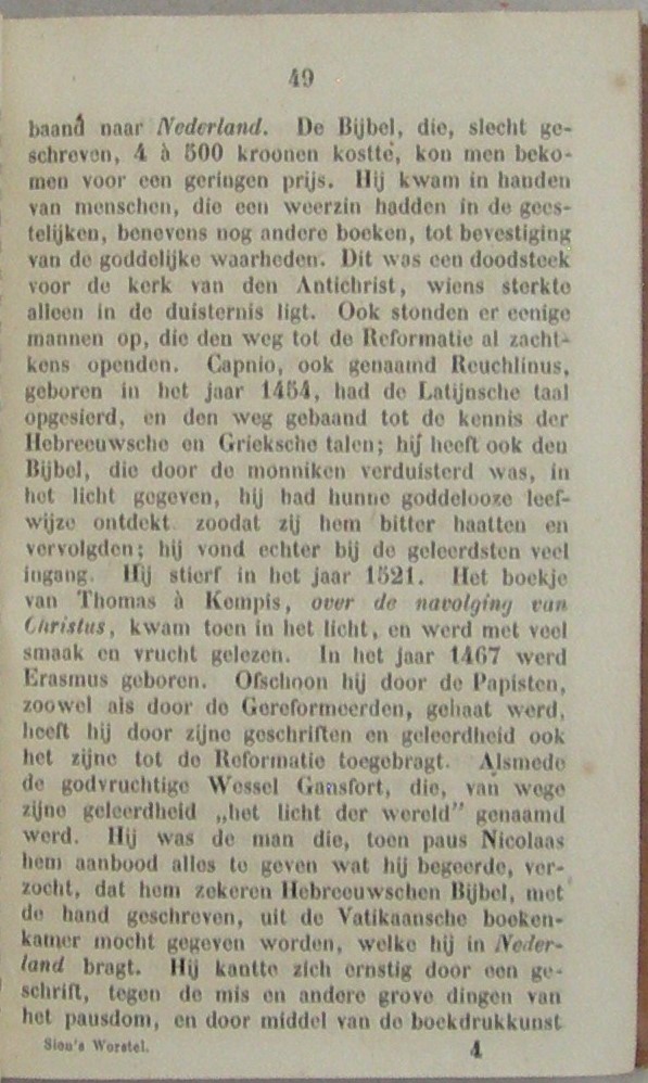 Sions worstelingen of Historische Zamenspraken over de verscheidene en zeer bittere wederwaardigheden van Christus' Kerk met openbare en verborgen vijanden. I. De Reformatie. II. Ten tijde der Remonstranten. III. In deze onze dagen. Nieuwe goedkope uitgave. Met voorwoord van Ds. A.F. Kok, predikant bij de Christelijk Afgescheiden Gemeente te Zierikzee. - Afbeelding 5
