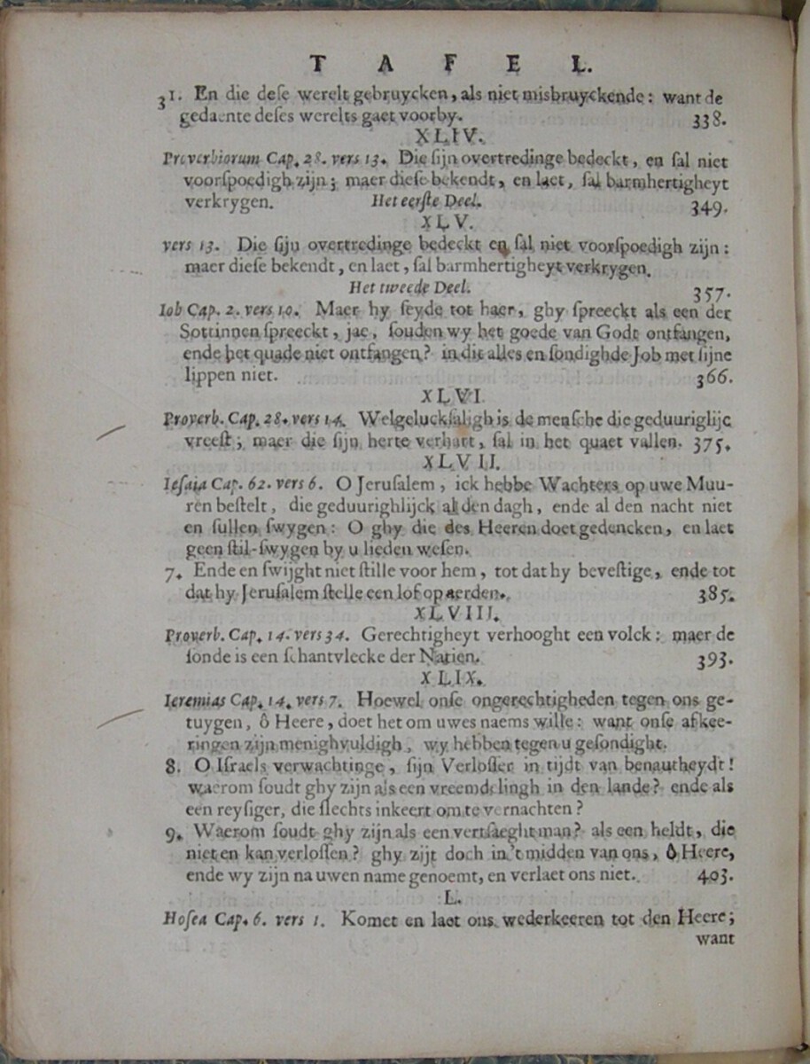 Waere Boetvaerdigheyt; Voor gestelt in verscheyden, Soo Boet als Bededags Predicatien, Over den XXXII. Psal. Jes. I. Hebr. XII. En andere uytgelesene Texten. - Afbeelding 8