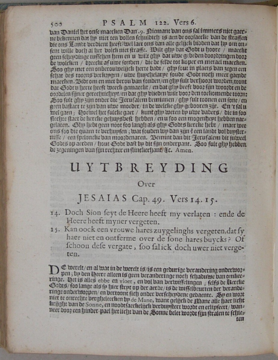 Waere Boetvaerdigheyt; Voor gestelt in verscheyden, Soo Boet als Bededags Predicatien, Over den XXXII. Psal. Jes. I. Hebr. XII. En andere uytgelesene Texten. - Afbeelding 16