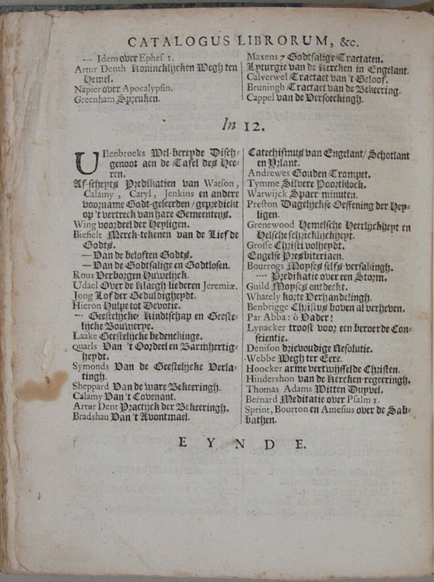 Waere Boetvaerdigheyt; Voor gestelt in verscheyden, Soo Boet als Bededags Predicatien, Over den XXXII. Psal. Jes. I. Hebr. XII. En andere uytgelesene Texten. - Afbeelding 17