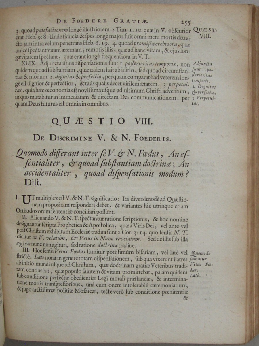 Institutio Theologiae Elencticae, In Qua Status Controversiae Perspicue exponitur, Praecipua Orthodoxorum Argumenta proponuntur, & vindicantur, & Fontes Solutionum aperiuntur (...) Pars Secunda. - Afbeelding 7