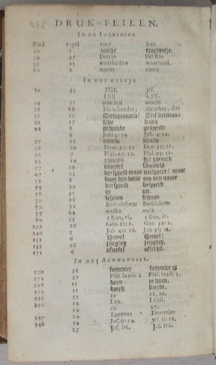 Het Hoogelied van Salomo. Kortelyk verklaard door den Hoog-geleerden en Eerwaardigen Heer Nicolaus Lydius (...) Onlangs in rijm nagevolgd; en nu vermeerdert met eenige aanteekeningen, en een Aanhangsel, bevattende een verklaring van eenige Profetien, als het Lied van Moses: Deut. XXXII. en Exod. XV, en eenige Psalmen, mitsgaders een betooging van den Profetischen sin van het Hooglied en Deut. XXXII, door Johannes d'Outrein. - Afbeelding 14