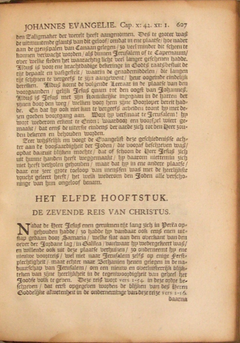 Uitlegging van het Evangelie van den H. Johannes, Waar in de woorden en spreekwyzen verklaart, de waarheden, die er in opgesloten leggen, in het licht gestelt, en de order en het doelwit van den Evangelist aangewezen worden. Vertaalt door Dirk Smout. Deel 1 en 2 (van 3). - Afbeelding 12