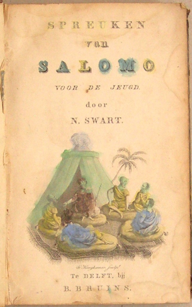 Spreuken van Salamo voor de jeugd. Deel 1 en 2. - Afbeelding 2