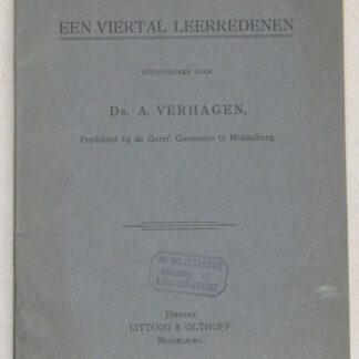 Een viertal leerredenen