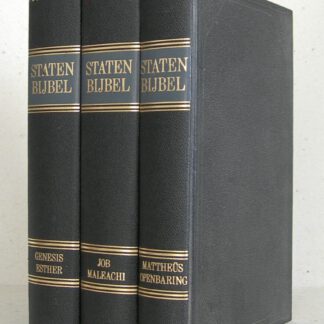 BIJBEL, dat is de gansche Heilige Schrift, (...) Vroeger uitgegeven door Jacob en Pieter Keur. Statenbijbel met kanttekeningen.