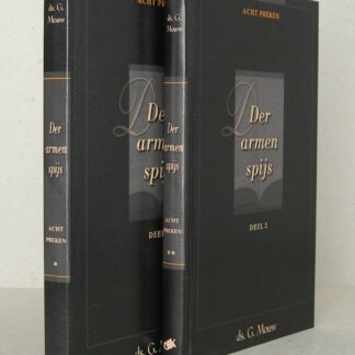 Der armen spijs. Preken voor o.a. het kerkelijk jaar. Deel 1en 2. Voorber. H.A., dankdag, advent, kerst, oudjaar, nieuwjaar, biddag en vrije stof..