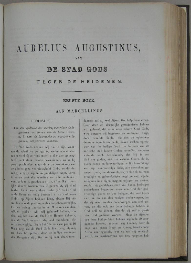 De Stad Gods, in haar begin en voortgang, Bevattende eene Verhandeling over Gods Kerk of de Stad Gods; (...) - Afbeelding 6