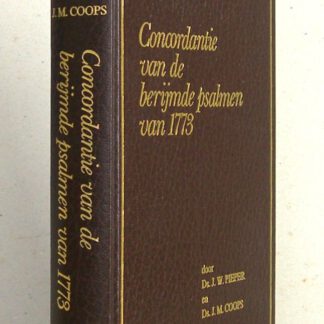 Concordantie van de berijmde psalmen van 1773