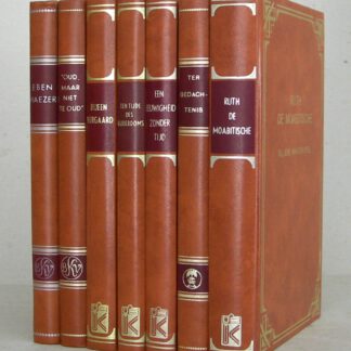 Mooie set boeken van Ds. Joh. van der Poel: Eben-Haezer / Oud, maar niet te oud / Bijeen vergaard / Ten tijde des ouderdoms / Een eeuwigheid zonder tijd / Ter gedachtenis / Ruth de Moabietische