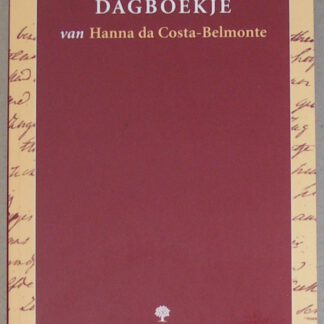 Dagboekje van Hanna da Costa-Belmonte
