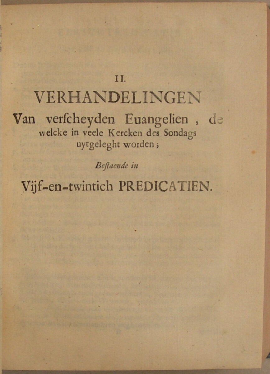 Versameling van eenige Predikatien, Over uytgelesen Plaetsen van 't Woord Gods - Afbeelding 5
