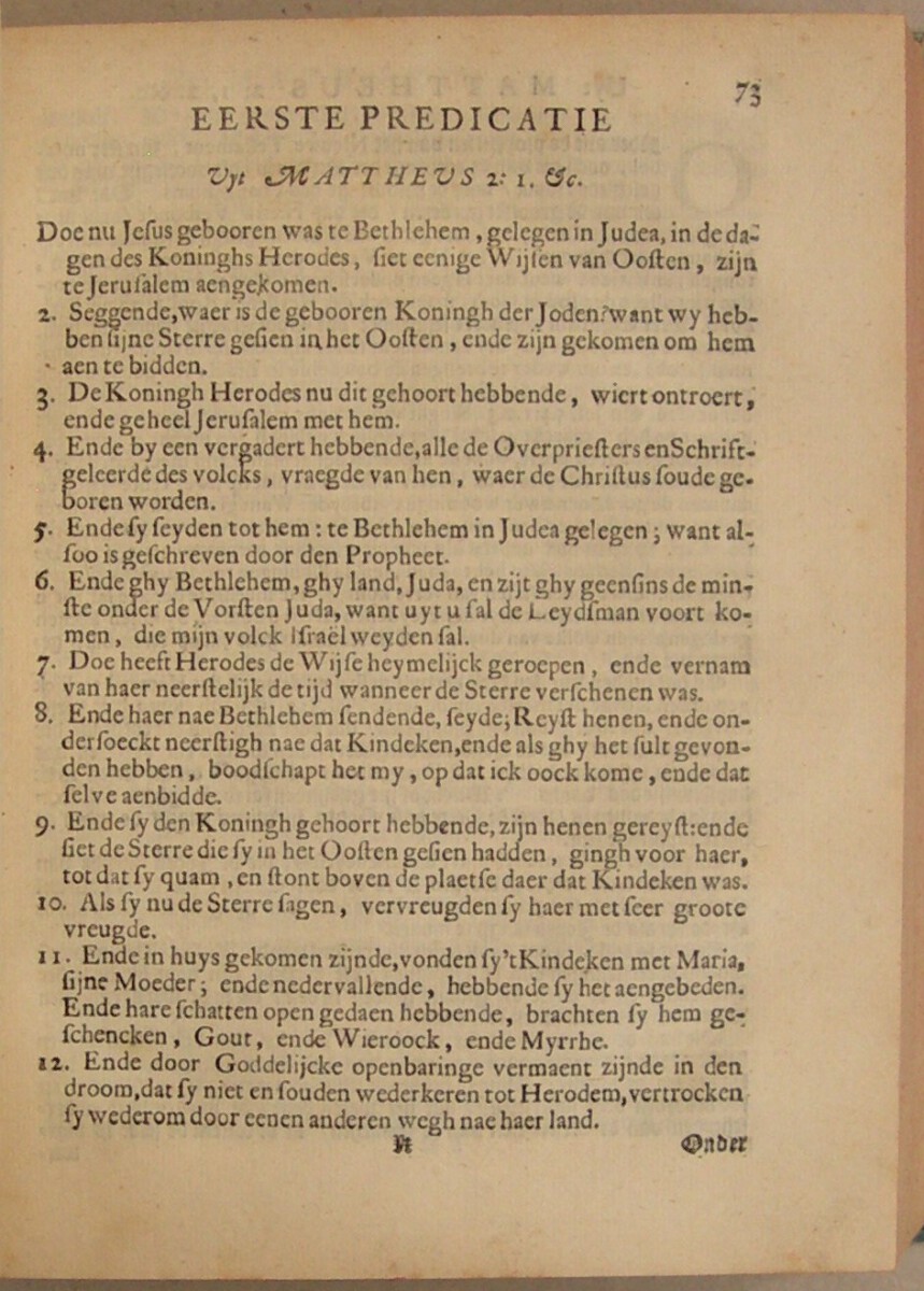 Versameling van eenige Predikatien, Over uytgelesen Plaetsen van 't Woord Gods - Afbeelding 6