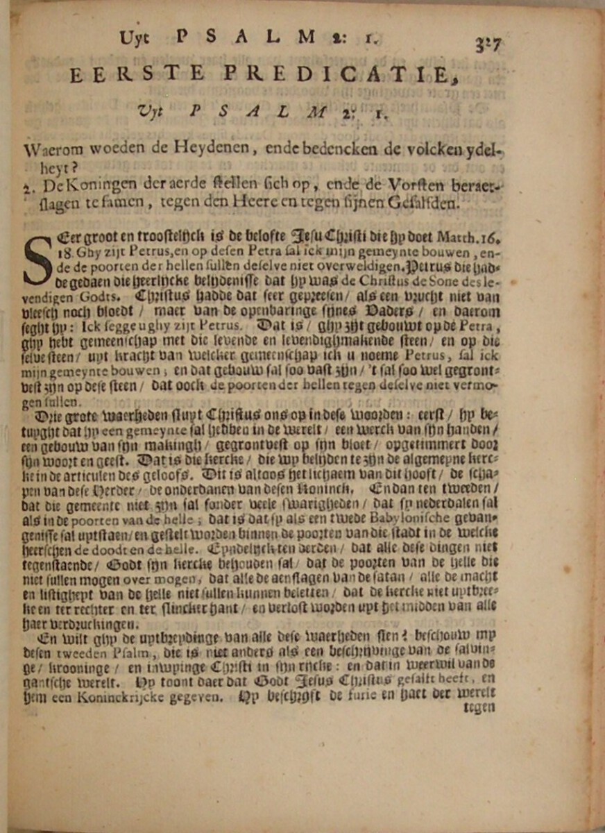 Versameling van eenige Predikatien, Over uytgelesen Plaetsen van 't Woord Gods - Afbeelding 10