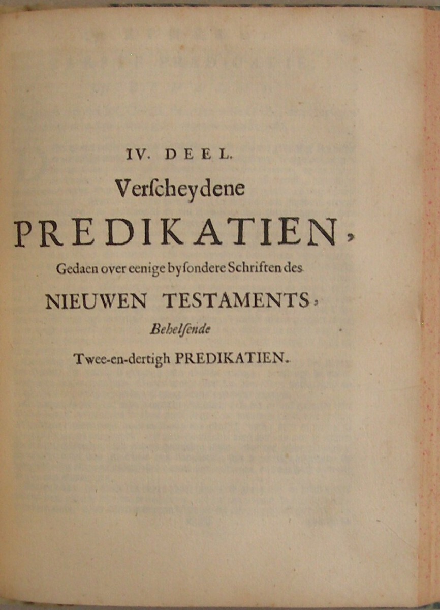 Versameling van eenige Predikatien, Over uytgelesen Plaetsen van 't Woord Gods - Afbeelding 12