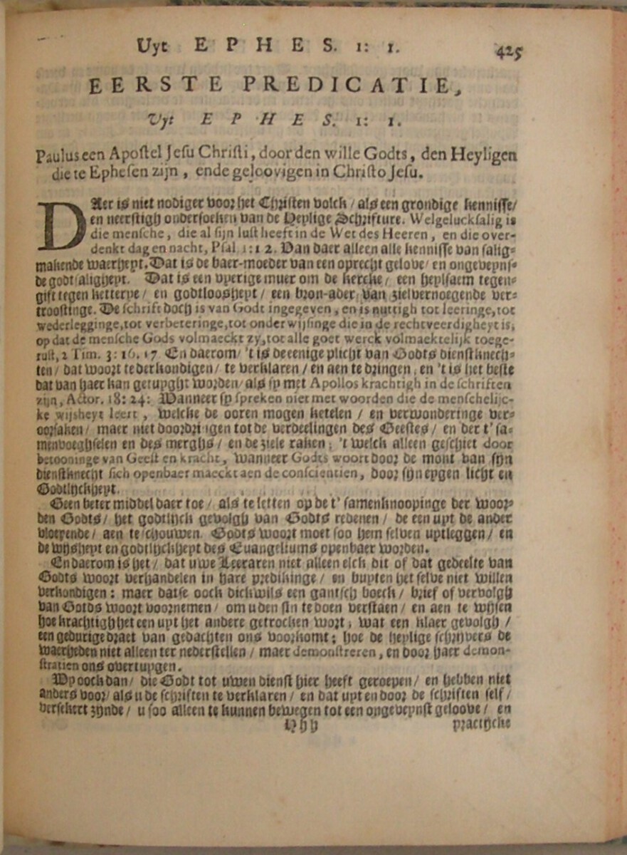 Versameling van eenige Predikatien, Over uytgelesen Plaetsen van 't Woord Gods - Afbeelding 13