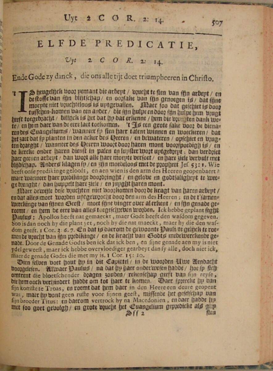 Versameling van eenige Predikatien, Over uytgelesen Plaetsen van 't Woord Gods - Afbeelding 14