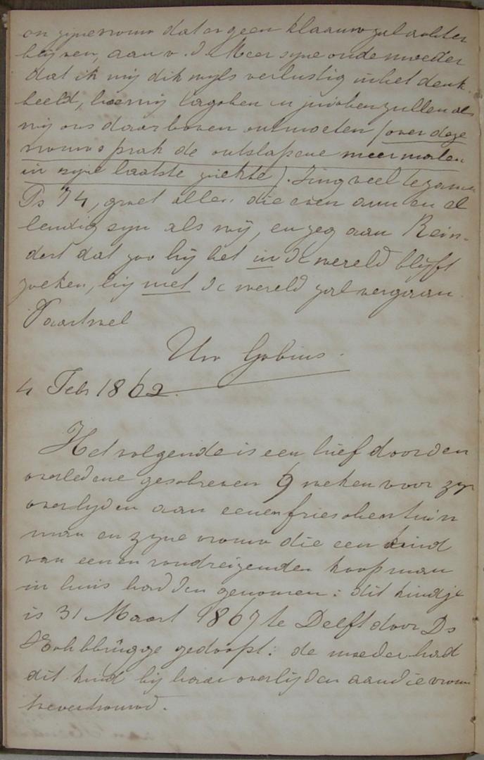 Zevental nagelaten leerredenen van wijlen Ds. G.J. Gobius du Sart, laatst predikant te Arnemuiden. Met eene lijkrede van zijn eerw. broeder, Ds. J.J. Gobius du Sart, Predikant te Raamsdonk. - Afbeelding 8