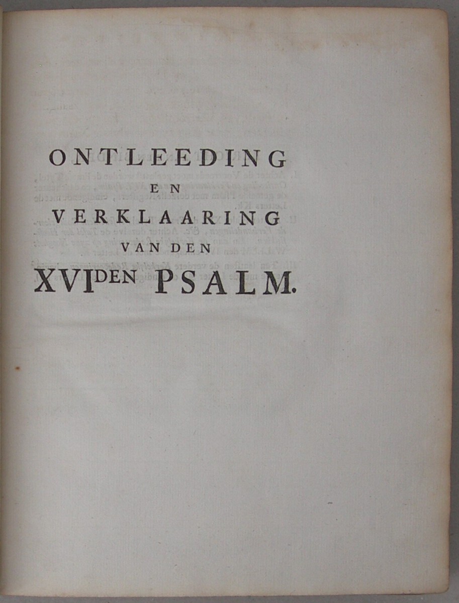 Schriftmaatige verhandelingen over uitgeleezene Bibeldeelen, des Ouden en Nieuwen Testaments - Afbeelding 4