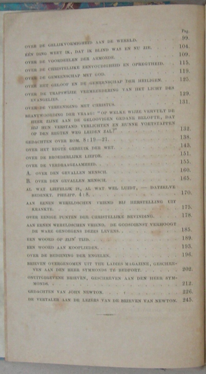 Omicron. Brieven over verschillende onderwerpen. Uit het Engelsch door M.J. Chevallier. WAARBIJ: Nalatenschap. Brieven aan onderscheidene personen en over verschillende onderwerpen, ten vervolge op de Cardiphonia en Omicron. Nieuwe Uitgave. - Afbeelding 4