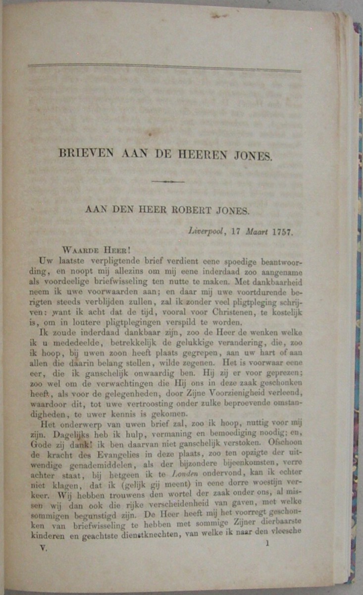 Omicron. Brieven over verschillende onderwerpen. Uit het Engelsch door M.J. Chevallier. WAARBIJ: Nalatenschap. Brieven aan onderscheidene personen en over verschillende onderwerpen, ten vervolge op de Cardiphonia en Omicron. Nieuwe Uitgave. - Afbeelding 8
