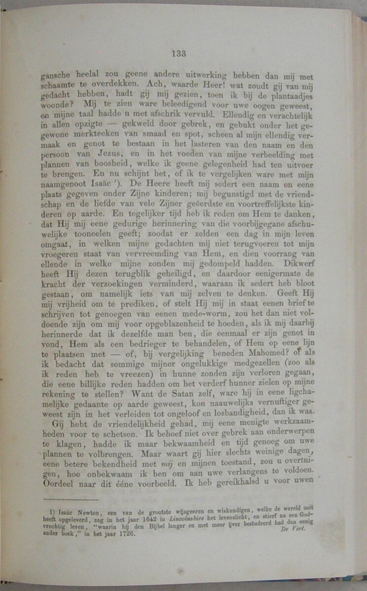 Omicron. Brieven over verschillende onderwerpen. Uit het Engelsch door M.J. Chevallier. WAARBIJ: Nalatenschap. Brieven aan onderscheidene personen en over verschillende onderwerpen, ten vervolge op de Cardiphonia en Omicron. Nieuwe Uitgave. - Afbeelding 9