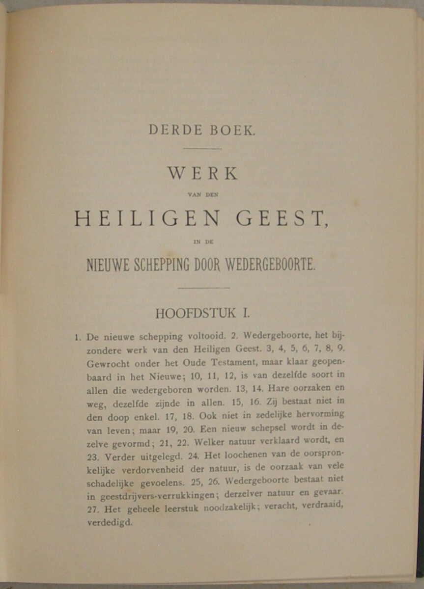 Eene Verhandeling aangaande den Heiligen Geest. Uit het Engelsch vertaald door Simon Commenicq. Onveranderde uitgave volgens 1746. - Afbeelding 6