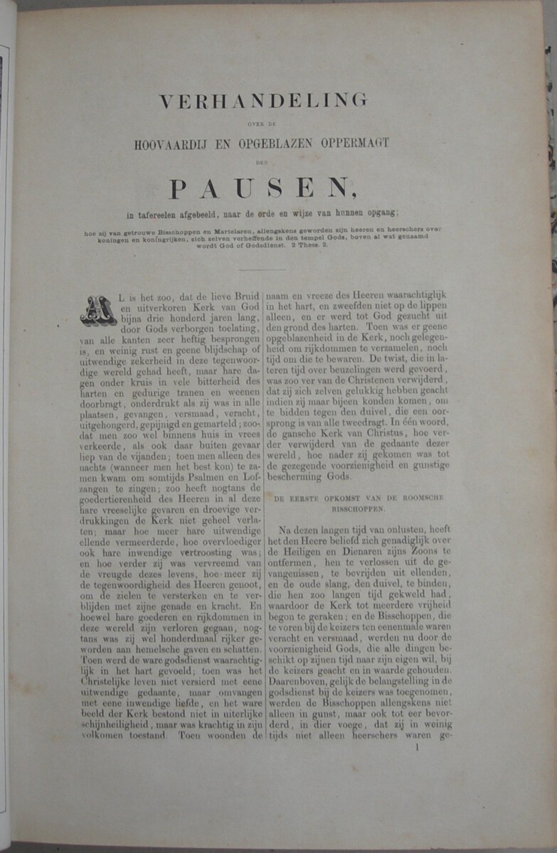 Geschiedenis der martelaren, die om de getuigenis der Evangelische waarheid hun bloed gestort hebben; van Christus onzen Zaligmaker tot het jaar 1655; niet alleen in de Nederlanden maar ook in Frankrijk, Engeland, Schotland, Spanje, Italië, Duitschland, Amerika en andere landen. Benevens vele van hunne brieven en belijdenissen (...) Met platen. Nieuwe uitgave. - Afbeelding 4
