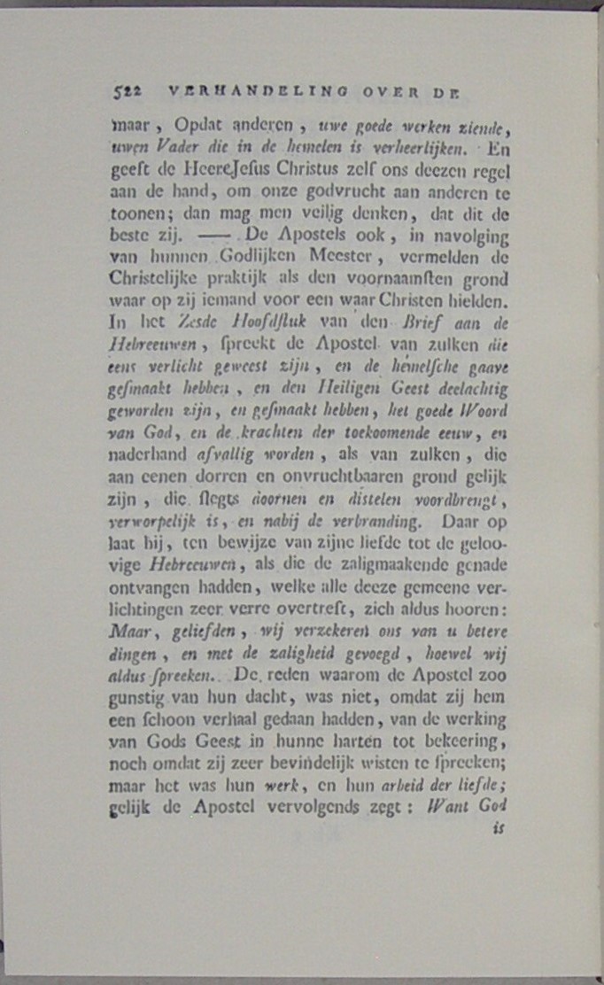Verhandeling over de godsdienstigen hartstogten (...) Uit het Engelsch vertaald Marinus van Werkhoven. - Afbeelding 8