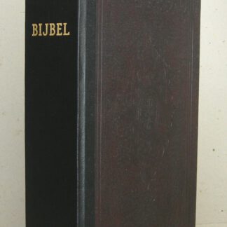 KTB20B. Kanttekeningenbijbel in het formaat 20,4 x 30,4 cm. Zonder Psalmen en formulieren. Bruin kunstleer, goudsnee.