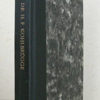 Uit diepten van ellenden. Veertien leerredenen over Psalm 118. Scheffer en Co - Amsterdam 1896. (4), 187 blz. WAARBIJ: De ware Zelfbeproeving. De drie stukken van het formulier om het Heilig Nachtmaal te houden / Eenige vragen en antwoorden tot onderzoek en oefening van zichzelf of bij het doen van de belijdenis des geloofs. Z.p. z.j. 55 blz. WAARBIJ: Op weg naar den hemel. Drie betrachtingen: I. "Indien ik alleenlijk zijn kleed aanraak", Markus 5 : 25-34. II. "Heere, dat ik ziende mag worden", Mattheüs 20 : 29-31. "Vader, ik heb gezondigd tegen den hemel en voor U", Lukas 15 : 1, 2 en 11-24. Scheffer en Co - Amsterdam 1899. 79 blz. WAARBIJ: Genesis 3, voor de gemeente uitgelegd. Scheffer - Amsterdam 1886. 72 blz. (mist titelpagina). WAARBIJ: De Heer, Filippus en Nathanaël. Leerrede over Joh. 1 : 43-51. Gehouden in de St. Theodoruskerk te Bazel, den 2den Maart 1862 (...) Kemink & Zoon - Utrecht 1862. 24 blz. WAARBIJ: Twee leerredenen over het derde hoofdstuk van den Brief aan de Filippensen. Scheffer & Co. - Amsterdam 1993. 29 blz.