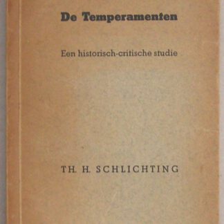 De Temperamenten. Een historisch-critische studie.