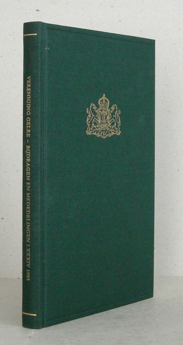 Bijdragen en mededelingen Deel LXXXIV, 1993. Vereniging Gelre.